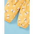 thumbnail image 6 of Zehjuhan Cute Bee Graphic Print Short Sleeve Onesie & Pants & Headband Baby Girls 3pcs Set, 6 of 6