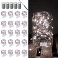 thumbnail image 1 of Luz de hadas LAMPHOME paquete de 20 unidades alambre plateado 2 m, 1 of 7