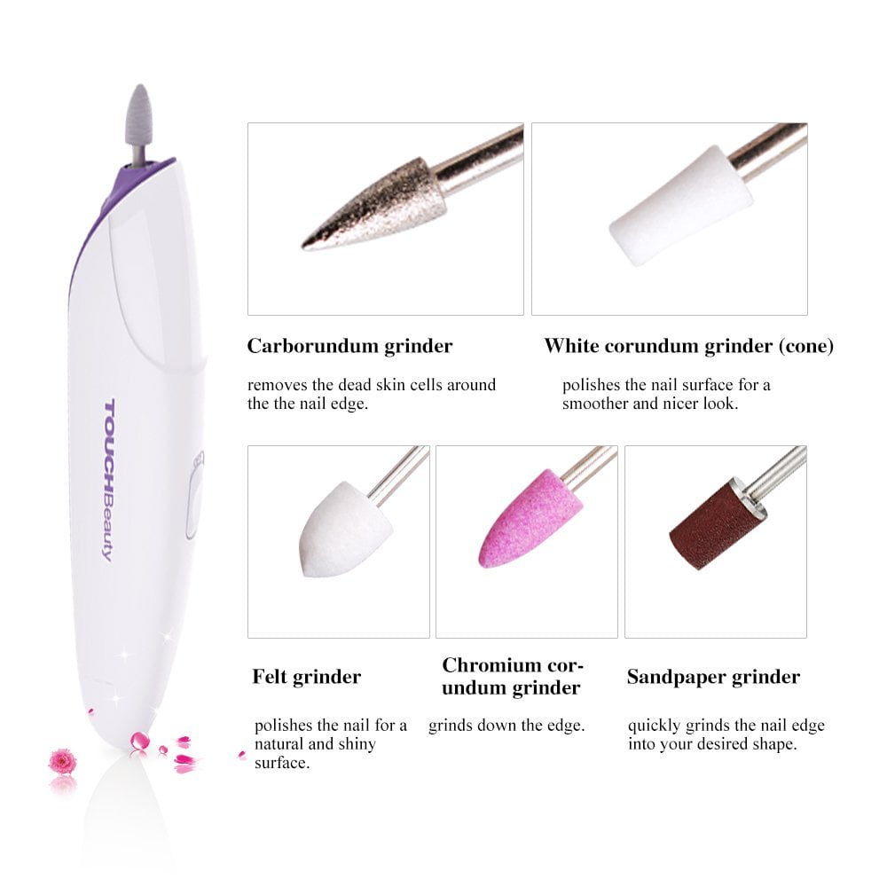 Touch Beauty 5 in 1 Manicure Pedicure System Professional Nail File