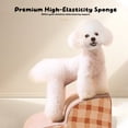 thumbnail image 5 of Dog Stairs for Small Dogs, 3-Steps Dog Ramp for Bed and Couch, Pet Stairs for Small Dogs & Cats, Non-Slip Pet Bedside Climbing Ladder, Easter Gifts for Pet Lovers ( High 13.7 inch) A, 5 of 7