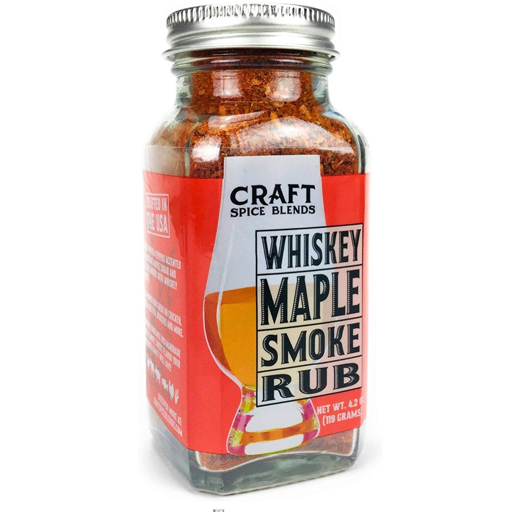 Craft Spice Blends Whiskey Maple Smoke Rub 4.4oz