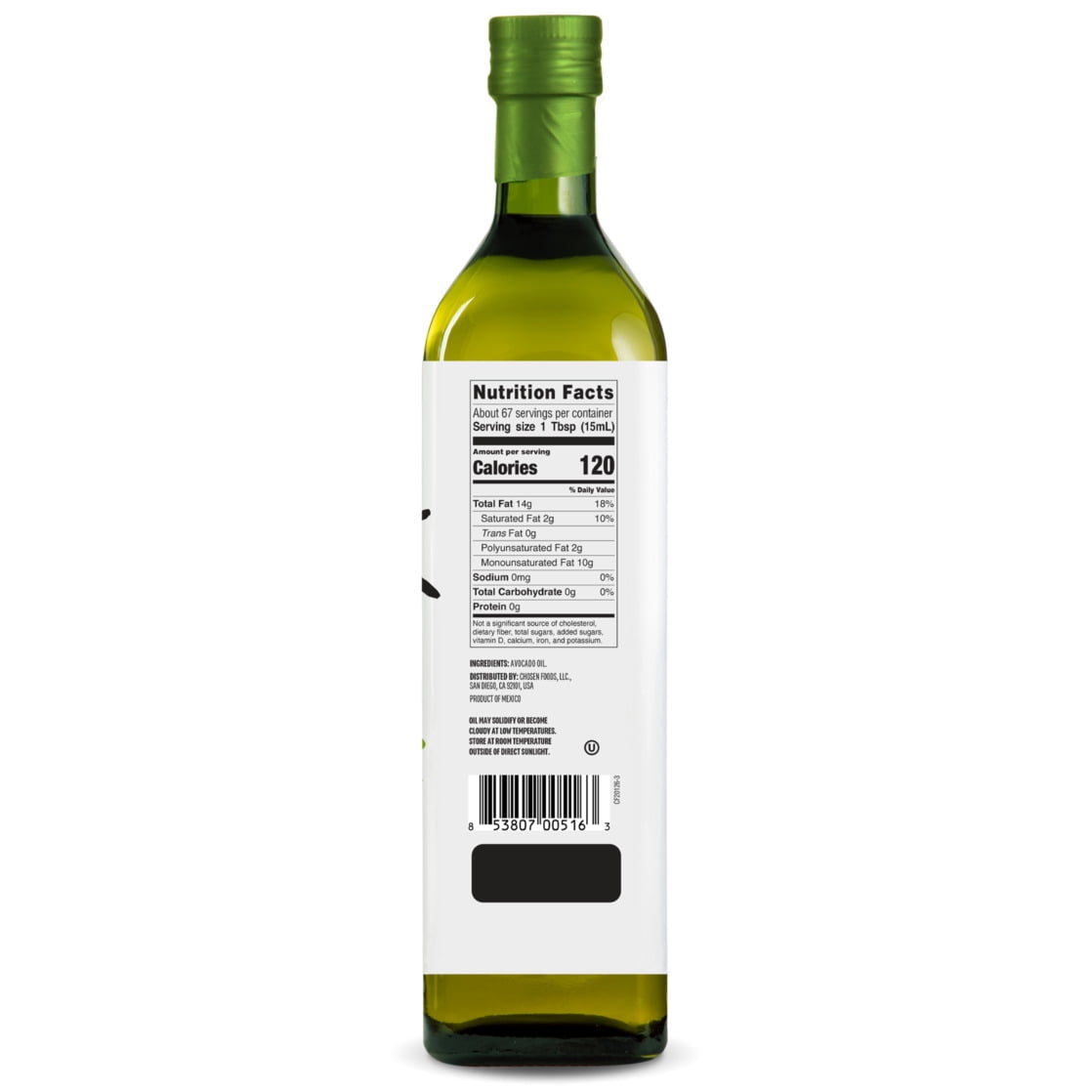 Chosen Foods 100% Pure Avocado Oil