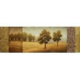 thumbnail image 2 of Marcon, Michael 18x9 Gold Ornate Wood Framed with Double Matting Museum Art Print Titled - Golden Valley I, 2 of 4