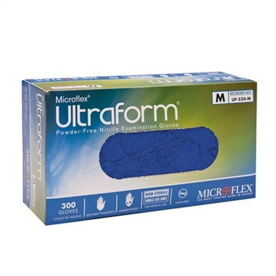 Microflex UF524M Ultraform Nitrile Gloves Medium Nigeria Ubuy