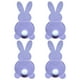 thumbnail image 2 of Fiudx Portacubiertos de Pascua, Diseño de Cola de Algodón, Fácil de Colocar, Decoración de Mesa para Fiestas, Complemento para Cenas Festivas, Juego de 4 Bolsas, 2 of 7