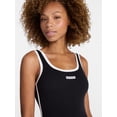 thumbnail image 4 of No Boundaries Seamless Trimmed Romper, Women's XS-XXXL, 4 of 5