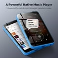 thumbnail image 5 of Innioasis 160GB MP3 Player with Bluetooth and WiFi, MP3 Player with Spotify, Spotify Kids, Parental Manager App, 4" MP4 Music Player for Kids (Blue White), 5 of 7