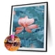 thumbnail image 3 of Cuadros Decorativos 5D DIY diamante pintura Lotus completo redondo diamante mosaico pared JShteea Nuevos Originales, 3 of 9