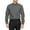Charcoal, variant on Men's Berlioni Solid Button Up Spread Collar Work Long Sleeve Dress Shirt