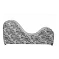 thumbnail image 2 of Sillon Kamasutra Gris Tantra Potro Amor Lounge Puff Divan Salas Mobeler Sillón moderno resistente, 2 of 2