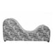 thumbnail image 2 of Sillon Kamasutra Gris Tantra Potro Amor Lounge Puff Divan Salas Mobeler Sillón moderno resistente, 2 of 2