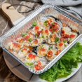 thumbnail image 5 of 20Pcs Aluminum Trays with Lid - 26.5 x 19.2 x 6.5cm - 1900ml - Aluminum Barbecue DishFood Containers, Aluminum Baking Dish, 5 of 5