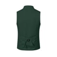 thumbnail image 5 of OSOLU Children Boys Tank Tops Solid Color Stand Collar Vest Festive Themed Sleeveless Jacket Casual Outerwear Vacation Travel Tops, 5 of 5