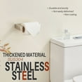 thumbnail image 2 of KOKOSIRI Toilet Paper Holder Chrome for Kitchen Bathroom Washroom Toilet Roll Holder Hold Mega Rolls Wall Mounted Polished Stainless Steel B2009CH, 2 of 7