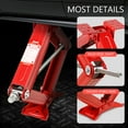 thumbnail image 5 of Universal 4Pcs 2.5 Ton (5000 lbs) RV Trailer Stablizing & Leveling Scissor Jacks With Crank Handle Red, 5 of 6