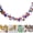 Colorful-1, variant on FXMLRLK Easter Garland Decor,Hanging Glitter Tinsel Spring Garland Decorations for Tree Mantle Bedroom Office Classroom Party Indoor Outdoor Holiday Home Supplies, White