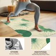thumbnail image 4 of Green Tie Dye Hot Yoga Mat Towel Non Slip for Hot Yoga - Quick-Drying Yoga Mat Cover with 4 Corner Pockets with Travel Bag - Hot Yoga Towel Non Slip Grip Moisture Wicking Sweat 70"x26", 4 of 6