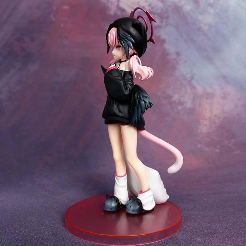 New Koharu Figure, Standing ‌Shimoe Koharu Anime Figures 19cm/7.5nch Handmade Cosplay PVC Statues Collectible Souvenirs for Anime Fans Gifts
