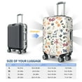 thumbnail image 6 of Balery Luggage Cover Watercolor Floral Print Suitcase Covers for Luggage Elastic Washable Suitcase Protector Fits 18-32 Inch Luggage-Medium, 6 of 9