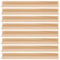thumbnail image 1 of HLONK 8Pcs Wooden Domino Trays Mexican Train Racks Holders Rummy Tiles Wood Holder, 1 of 10