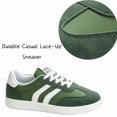 thumbnail image 5 of Women's fashion sneakers Non Slip Retro Casual Classic Lace-Up Sneakers for Daily Work, Skateboarding, Walking, Unisex German Trainer Shoes, 5 of 7