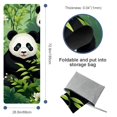 thumbnail image 4 of Panda Yoga Towels with Storage Bag, 72.8"x26.8", Suitable for Yoga, Pilates, Fitness, etc. - Yoga Towel, Yoga Mat Towel, 4 of 6