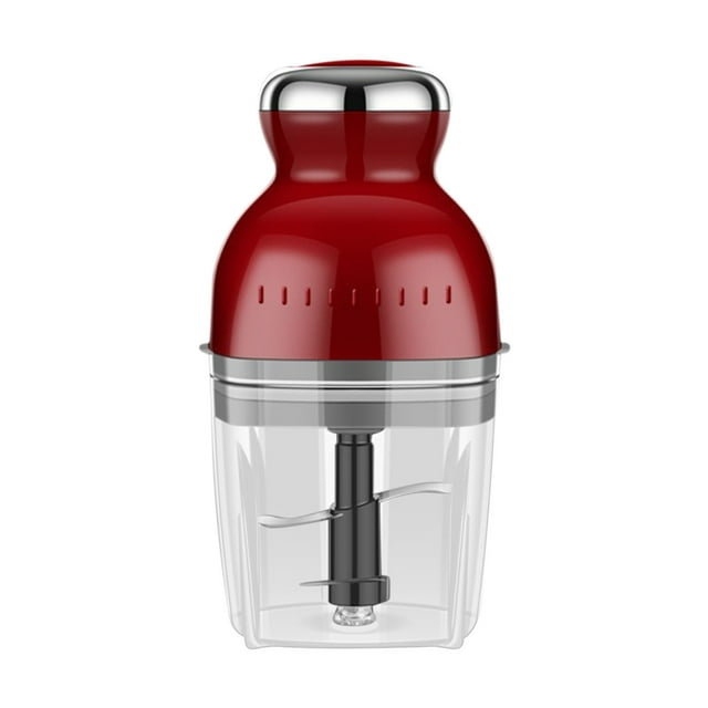 Wzzjkit Extracteur de Jus Multifonction Mini Robot Culinaire Extracteur de Jus Portable Hachoir à Viande en Acier Inoxydable Robots Culinaires Multifonctions avec Hachoir à Viande