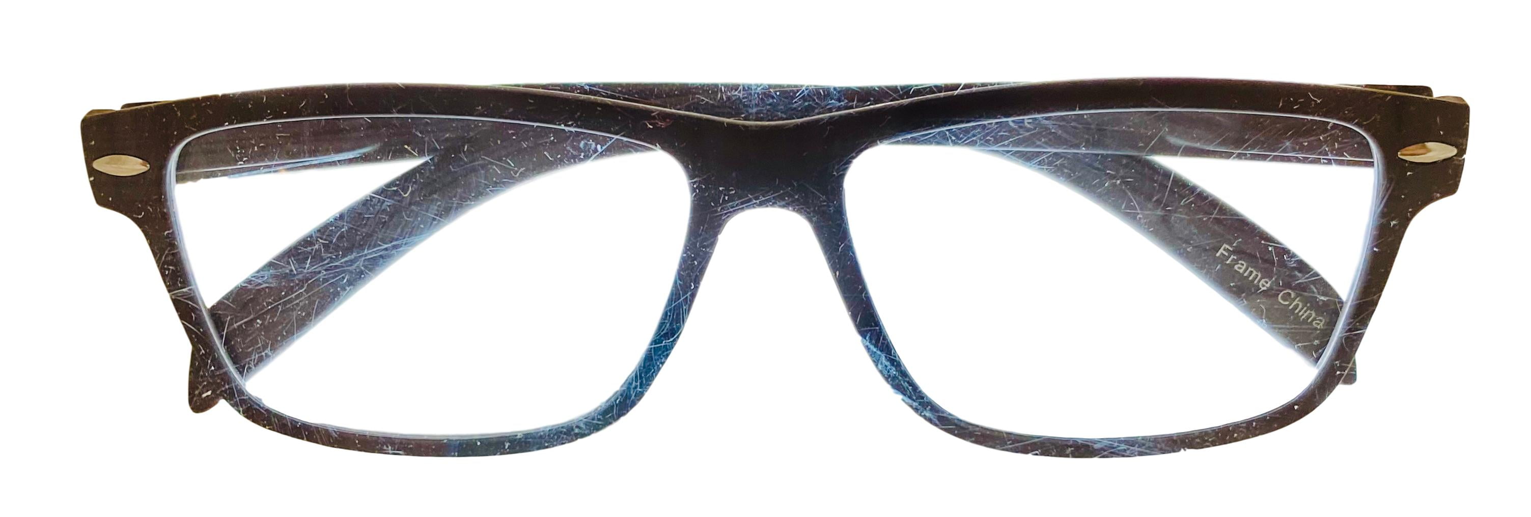 Perry Ellis PEBX 52 Men's Plastic Rectangle Reading Glasses, 2.0, 3 Pair