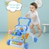 Bzoosio 3 In 1 Piano Drum Baby Learning Walker With Sound & Light