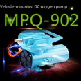 thumbnail image 1 of Máquina de oxígeno diario, oxigenación de CC, batería de automóvil, bomba de aire de 12 V, bomba de oxígeno para transporte de pesca, 1 of 2