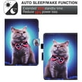 thumbnail image 2 of Allytech Paperwhite Case 10th Generation 2020, Kindle Paperwhite 2021 Case, Slim Fit PU Leather Kickstand Protective Shockproof Case Cover for Amazon Kindle Paperwhite 2020 - Cat, 2 of 7