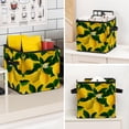 thumbnail image 7 of RATGDN Collapsible Fabric Cube Storage Bin with Double Handles for Living Room Bedroom Office Black - Lemon Juice Fruit, 7 of 7