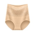 thumbnail image 3 of Kmdttou Seamless Underwear for Women's Solid Color Patchwork Briefs Panties Underwear Knickers Bikini Underpants (Regular & Plus Size), 3 of 4