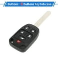 thumbnail image 3 of Unique Bargains Key Shell Case for Honda Odyssey 2011-2013 Keyless Entry Remote Key Fob Replacement Case 6 Button N5F-A04TAA, 3 of 7