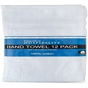 Grandeur Hospitality Towels, Hand Towel 12-pack