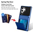 thumbnail image 2 of Funda tipo cartera Marphe para Samsung Galaxy S23 Ultra Blue, 2 of 7