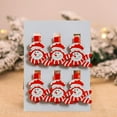 thumbnail image 5 of PRETXORVE Christmas Decor, Christmas Tree Decorations, Christmas Wooden Clothespins Holiday Decoration Accessories Party Supplies Christmas Tree Decorations, for Holiday and Event Decorations, 5 of 7