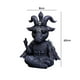 thumbnail image 3 of Gato búho esculturas creativas hogar ornamento resina hermosa estatua (gato sentado) Likrtyny Libre de BPA, 3 of 8
