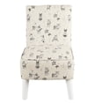 thumbnail image 2 of HomePop Kids Modern Slipper Chair, Multiple Colors, 2 of 7