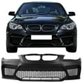 thumbnail image 2 of Ikon Motorsports Compatible with 04-10 BMW E60 5 Series Sedan M5 Style Front Bumper Cover Replacement - PP, 2 of 8