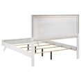thumbnail image 4 of Janelle madera este rey panel cama blanco, 4 of 7