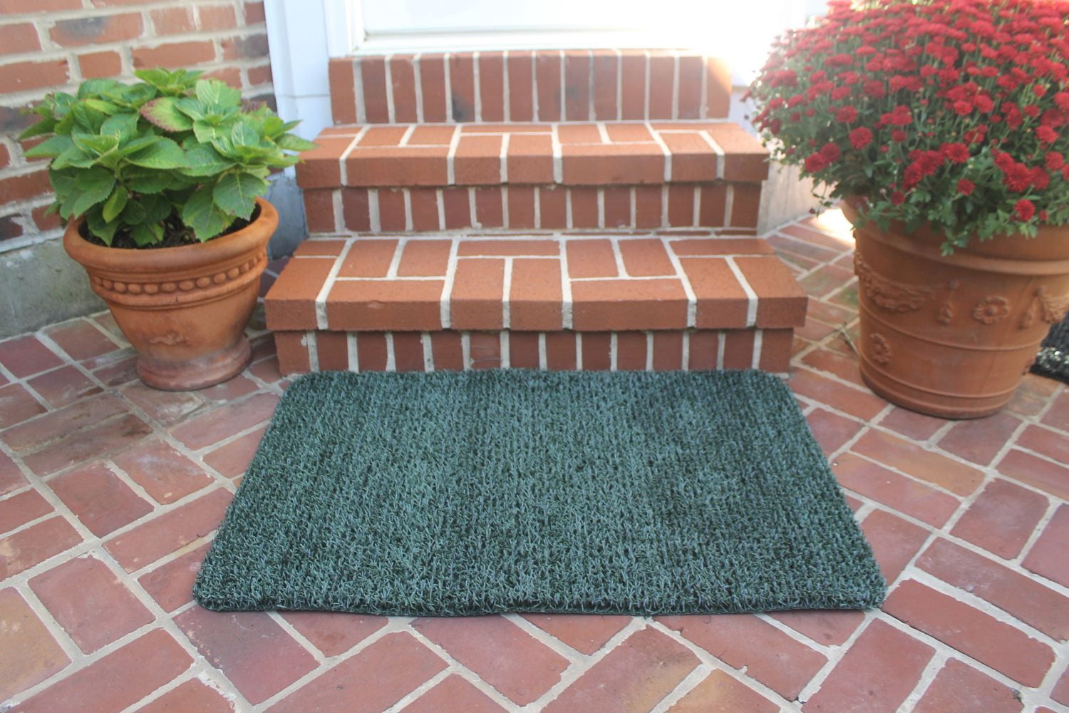 Clean Machine Classic AstroTurf Scraper Doormat 23.5 x 35.5 inch Evergreen Outdoor Use