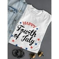 thumbnail image 3 of Happy Fourth Of July T-Shirt Women -SPIdeals Designs, Female 4X-Large, 3 of 4