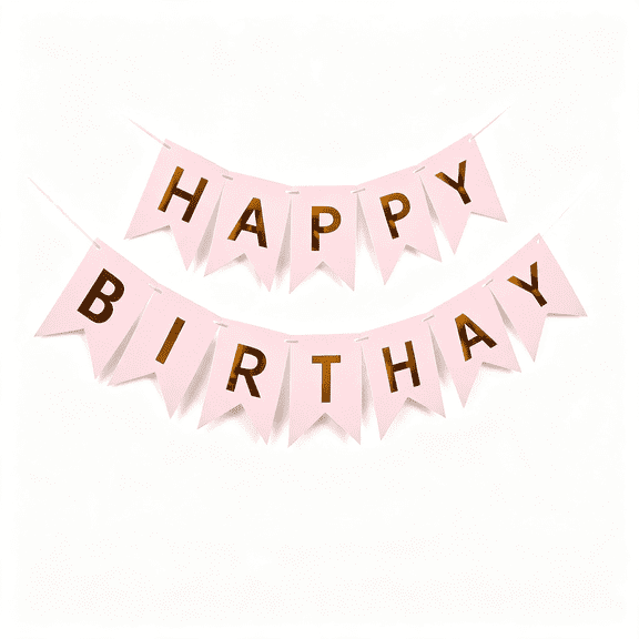 HHNOU Birthday Decorations,Happy Birthday Banner,Birthday Party Decorations for Women Men Boys Girls Happy Birthday Banner