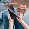 thumbnail image 4 of Dteck 2 Pack for Samsung Galaxy S26 Privacy Screen Protector Tempered Glass, Anti-Spy, Fingerprint unlocking, Full Coverage, Case Friendly, Easy Installation, 4 of 6