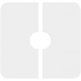 thumbnail image 4 of 22"OD x 5"ID x 7 1/2"C x 1"P Lucan Architectural Grade PVC Contemporary Ceiling Medallion, Two Piece, 4 of 11