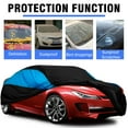 thumbnail image 6 of Liwarace Full Car Cover Outdoor Waterproof Sun UV All Weather Protection for Vehicle, 15.4*5.7*4.9ft, 6 of 11