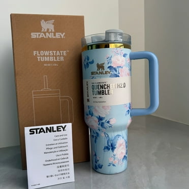 40 oz H2.0 Insulated Mug with Handle, Double Vacuum Insulated Stainless Steel Water Bottle, Portable Handheld Water Bottle, Travel Mug, Iced Coffee Mug for Outdoor Camping, Hiking and Driving