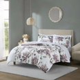 thumbnail image 2 of Brookfield Garden 5 Piece Comforter Set Large Scale Floral Pattern Print Bedding-Decorative Pillows Shams Included, Queen, 2 of 6