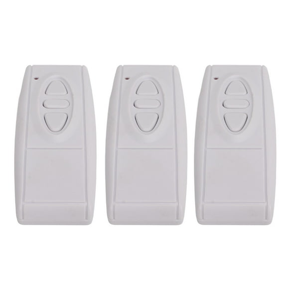 3PCS 433Mhz Garage Door Wireless Button Switch Garage Door Remote for Rolling Door